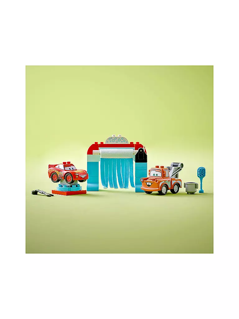 LEGO | Duplo - Lightning McQueen und Mater in der Waschanlage 10996 | keine Farbe