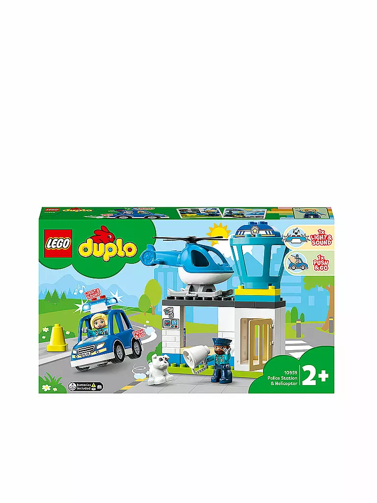 LEGO | Duplo - Polizeistation mit Hubschrauber 10898 | keine Farbe