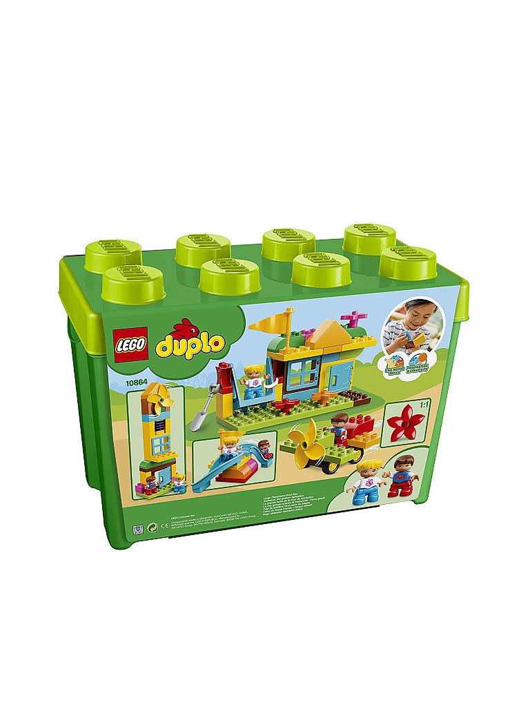LEGO | Duplo - Steinebox mit grossem Spielplatz 10864 | keine Farbe