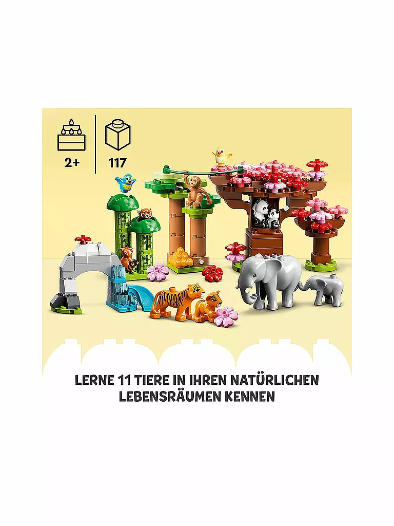 LEGO | Duplo - Wilde Tiere Asiens 10974 | keine Farbe