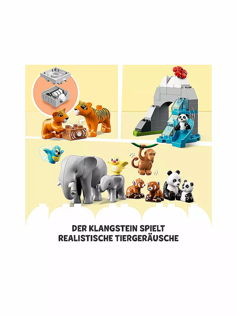 LEGO | Duplo - Wilde Tiere Asiens 10974 | keine Farbe