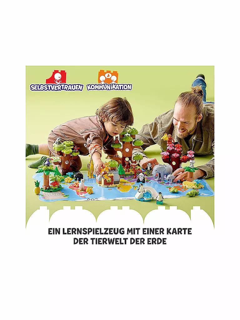 LEGO | Duplo - Wilde Tiere der Welt 10975 | keine Farbe