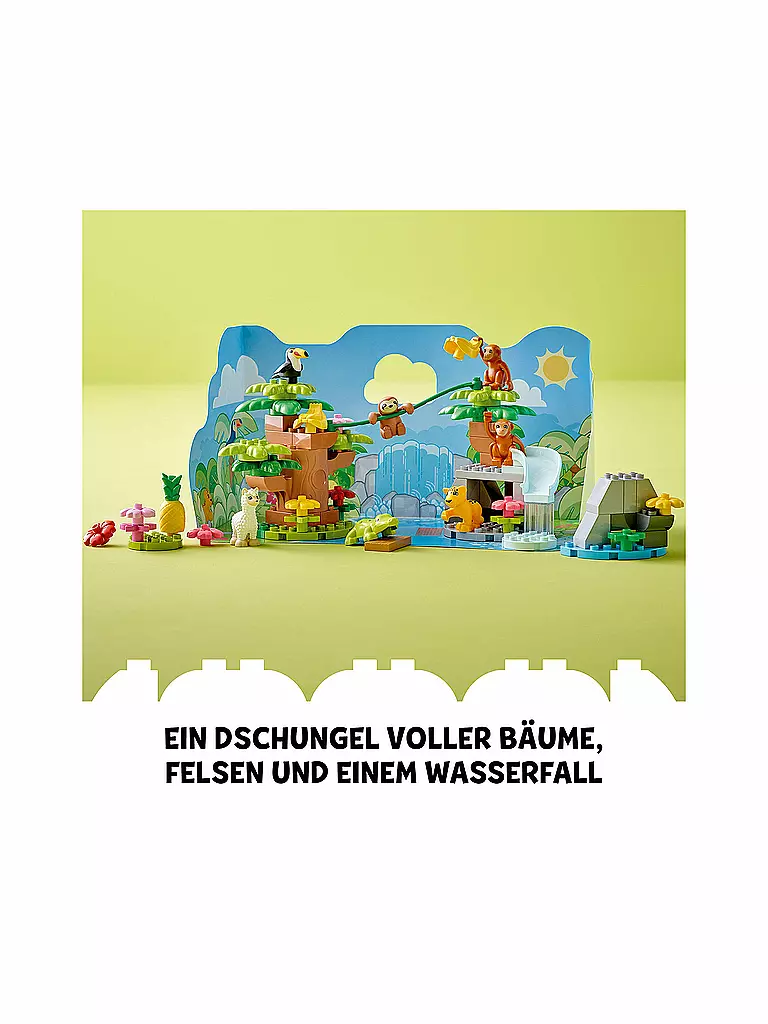 LEGO | Duplo - Wilde Tiere Südamerikas 10973 | keine Farbe