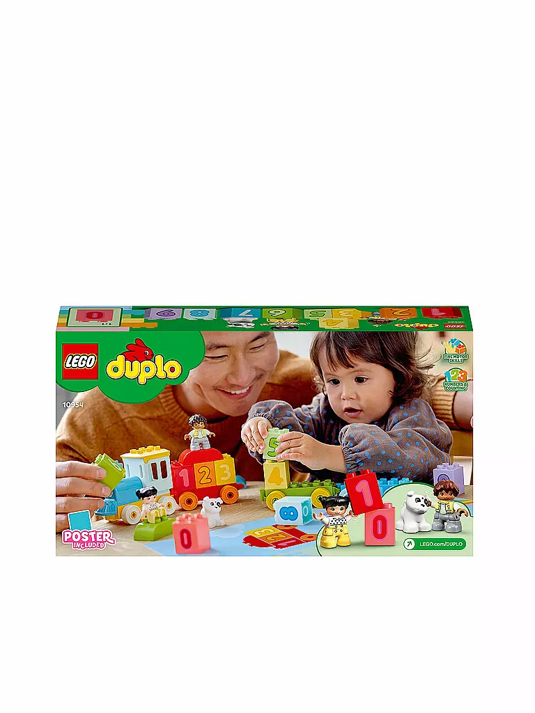 LEGO | Duplo - Zahlenzug - Zählen lernen 10954 | keine Farbe