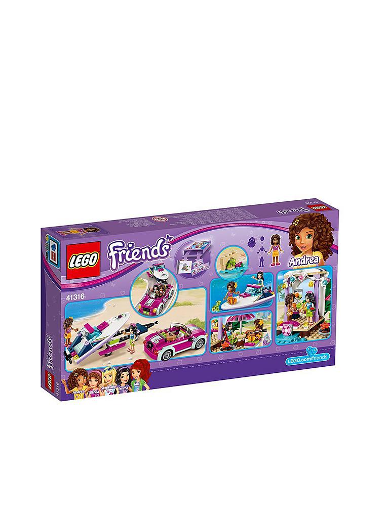 LEGO | Friends - Andreas Rennboot-Transporter 41316 | keine Farbe