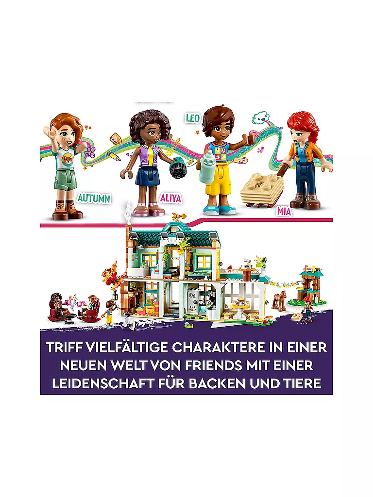 LEGO | Friends - Autumns Haus 41730 | keine Farbe