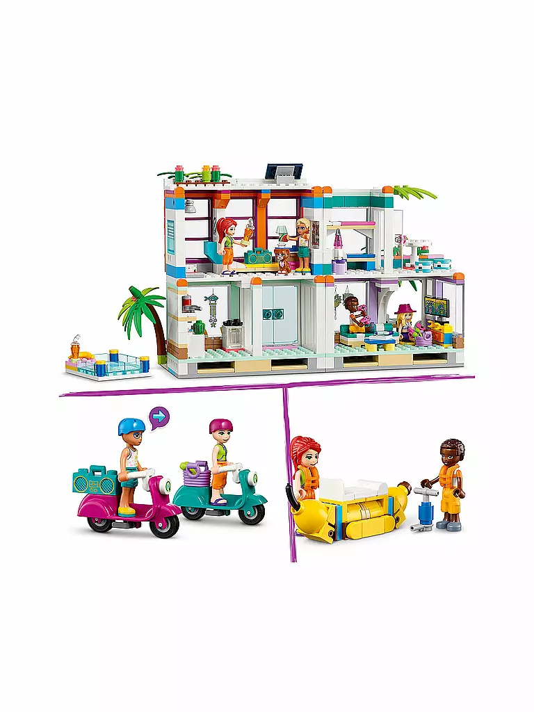 LEGO | Friends - Ferienhaus am Strand 41709 | keine Farbe