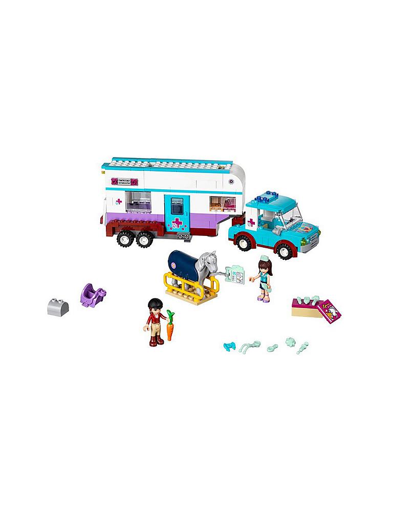 LEGO | Friends - Pferdeanhänger und Tierärztin 41125 | 