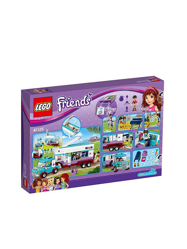 LEGO | Friends - Pferdeanhänger und Tierärztin 41125 | 