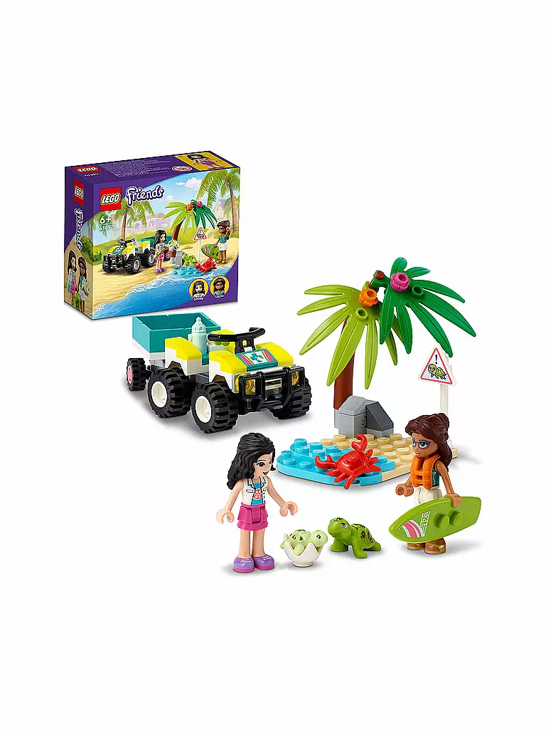 LEGO | Friends - Schildkröten-Rettungswagen 41697 | keine Farbe