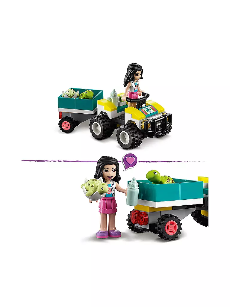 LEGO | Friends - Schildkröten-Rettungswagen 41697 | keine Farbe