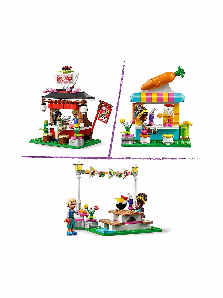 LEGO | Friends - Streetfood-Markt 41701 | keine Farbe