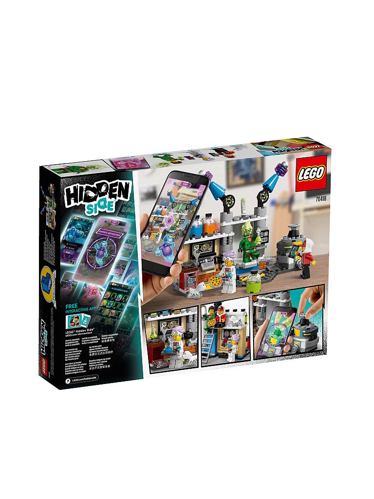 LEGO | Hidden Side - J.B.´s Geisterlabor 70418 | transparent