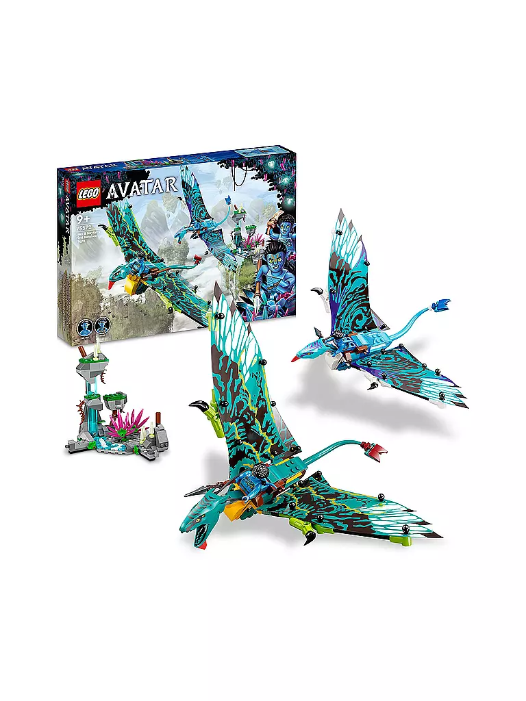 LEGO | Jakes und Neytiris erster Flug auf einem Banshee Avatar 75572 | keine Farbe