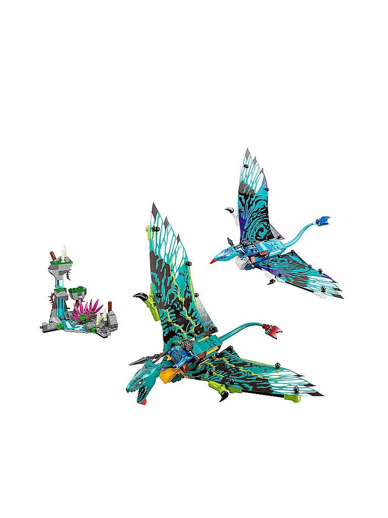 LEGO | Jakes und Neytiris erster Flug auf einem Banshee Avatar 75572 | keine Farbe