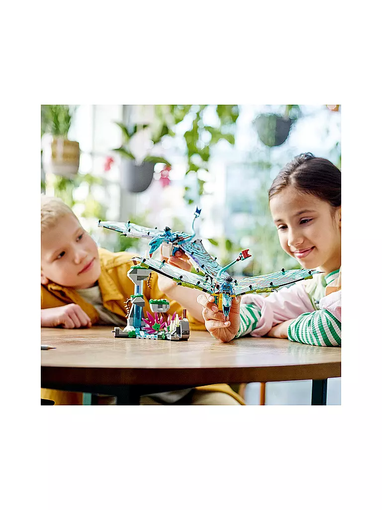 LEGO | Jakes und Neytiris erster Flug auf einem Banshee Avatar 75572 | keine Farbe