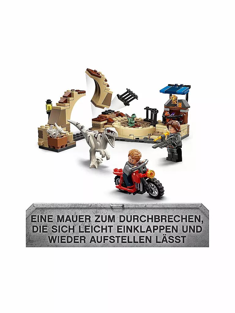 LEGO | Jurassic World - Atrociraptor: Motorradverfolgungsjagd 76945 | keine Farbe