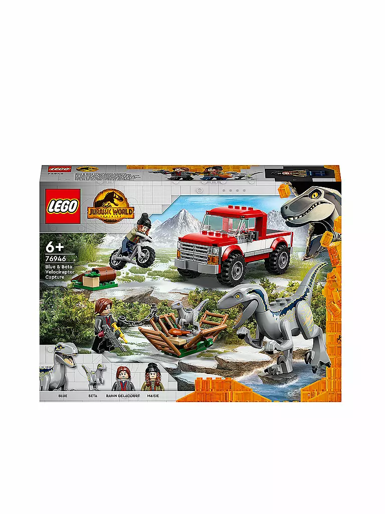 LEGO | Jurassic World - Blue & Beta in der Velociraptor-Falle 76946 | keine Farbe