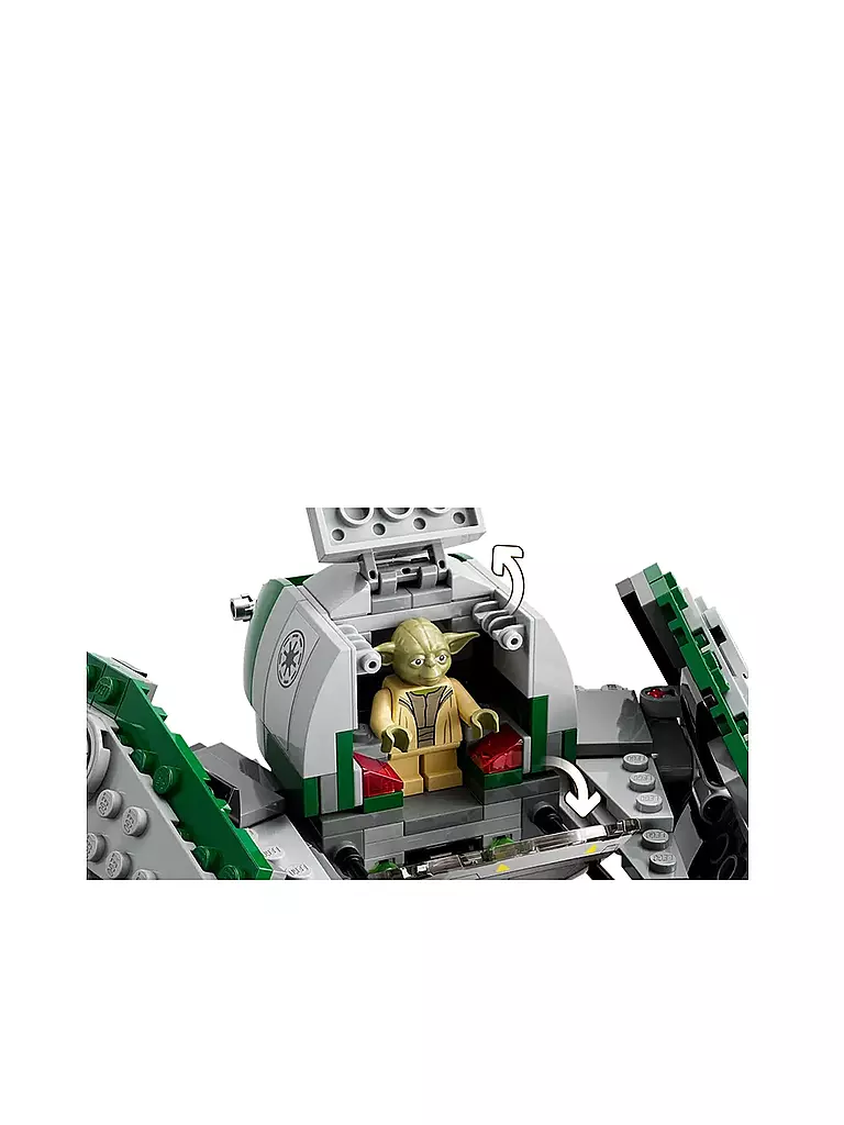 LEGO | LEGO® Star Wars™ - Yodas Jedi Starfighter™ 75360 | keine Farbe