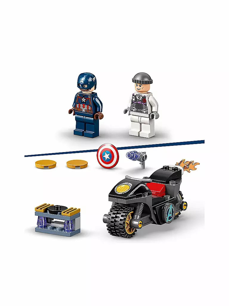 LEGO | Marvel - America und Hydra 76186 | keine Farbe