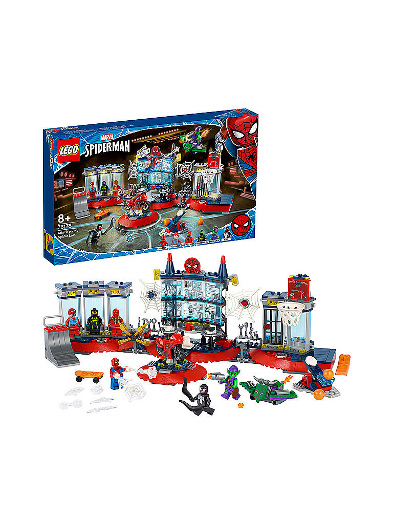 LEGO | Marvel - Angriff auf Spider-Mans Versteck 76175 | keine Farbe