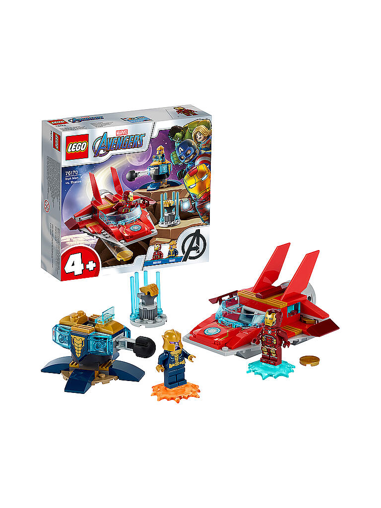 LEGO | Marvel - Iron Man vs. Thanos 76170 | keine Farbe