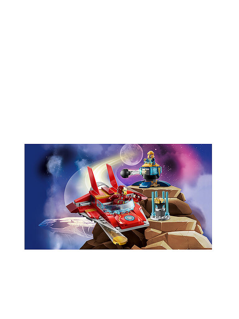LEGO | Marvel - Iron Man vs. Thanos 76170 | keine Farbe