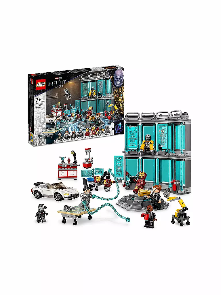 LEGO | Marvel - Iron Mans Werkstatt 76216 | keine Farbe