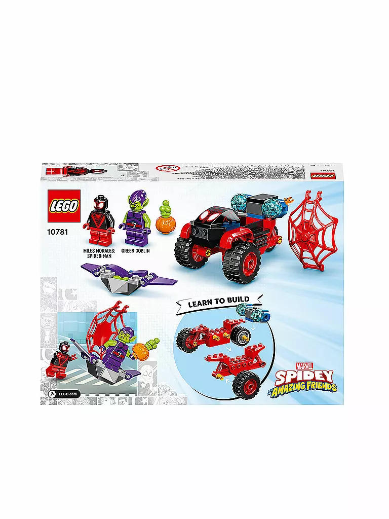 LEGO | Marvel - Miles Morales: Spider-Mans Techno-Trike 10781 | keine Farbe