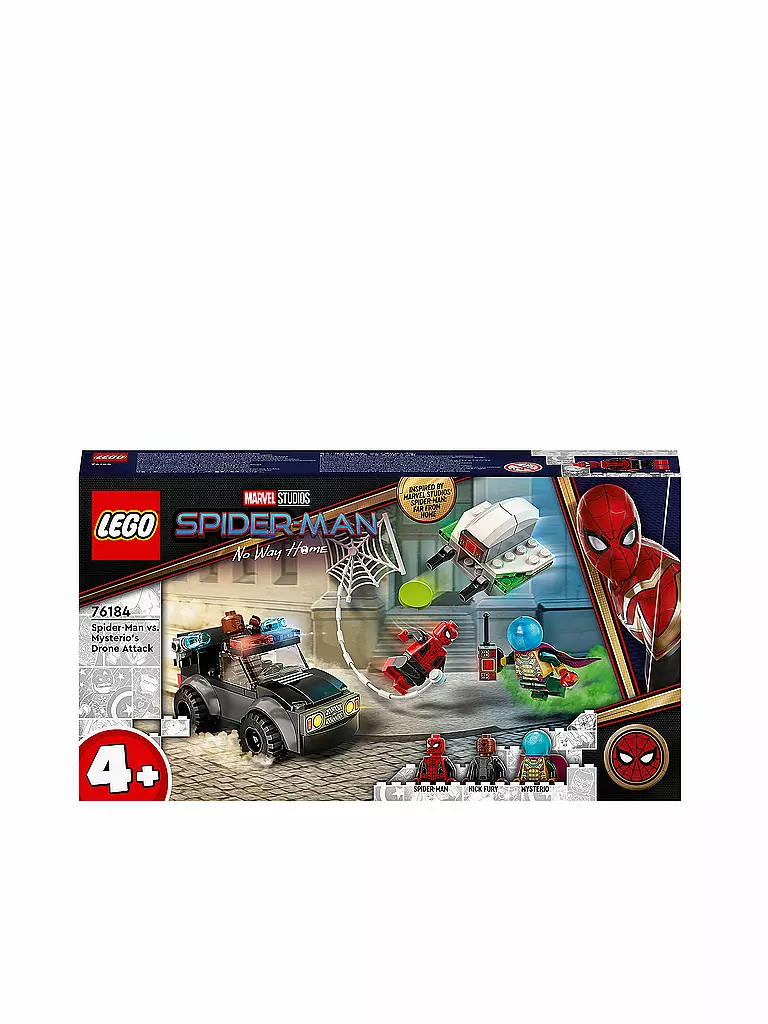 LEGO | Marvel - Spider Man - Mysterios Drohnenattacke auf Spider-Man 76184 | keine Farbe