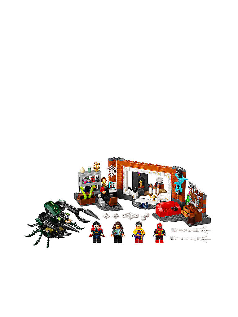 LEGO | Marvel - Spider Man - Spider-Man in der Sanctum Werkstatt 76185 | keine Farbe