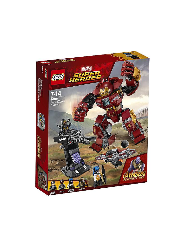 LEGO | Marvel Super Heroes - Zerstörung des Hulkbuster 76104  | keine Farbe