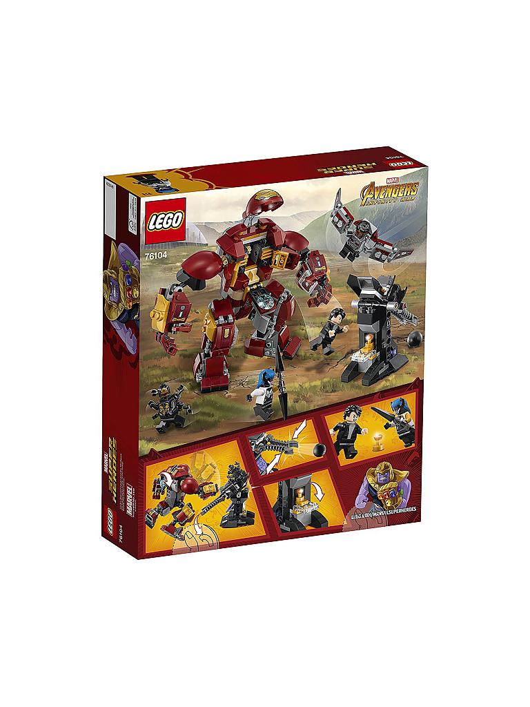 LEGO | Marvel Super Heroes - Zerstörung des Hulkbuster 76104  | keine Farbe