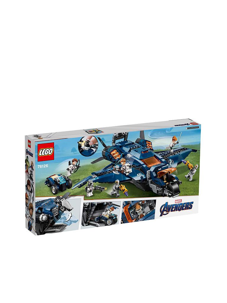 LEGO | Marvel Super Heroes Ultimativer Avengers-Quinjet 76126 | keine Farbe