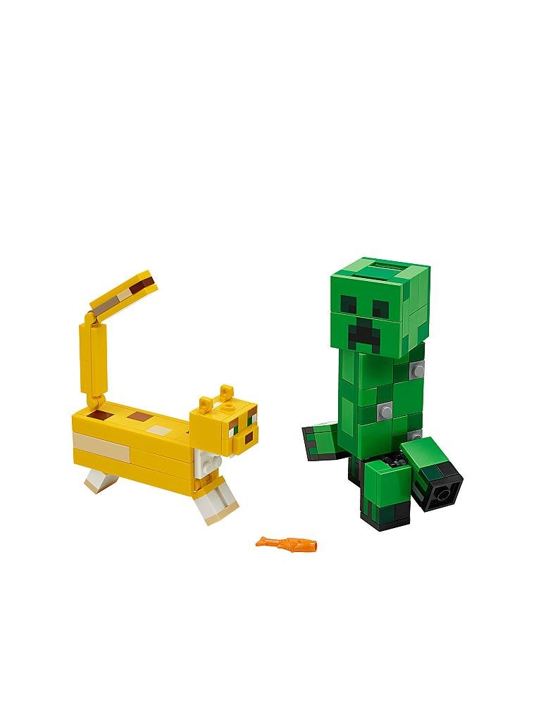 LEGO | Minecraft - BigFig Creeper™ und Ozelot 21156 | keine Farbe