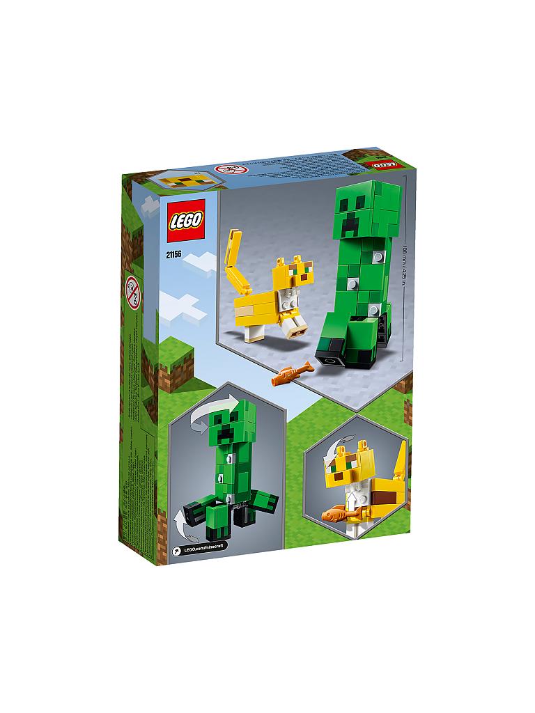 LEGO | Minecraft - BigFig Creeper™ und Ozelot 21156 | keine Farbe