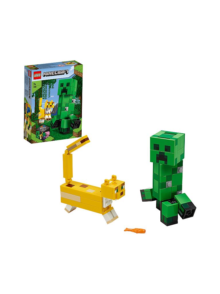 LEGO | Minecraft - BigFig Creeper™ und Ozelot 21156 | keine Farbe