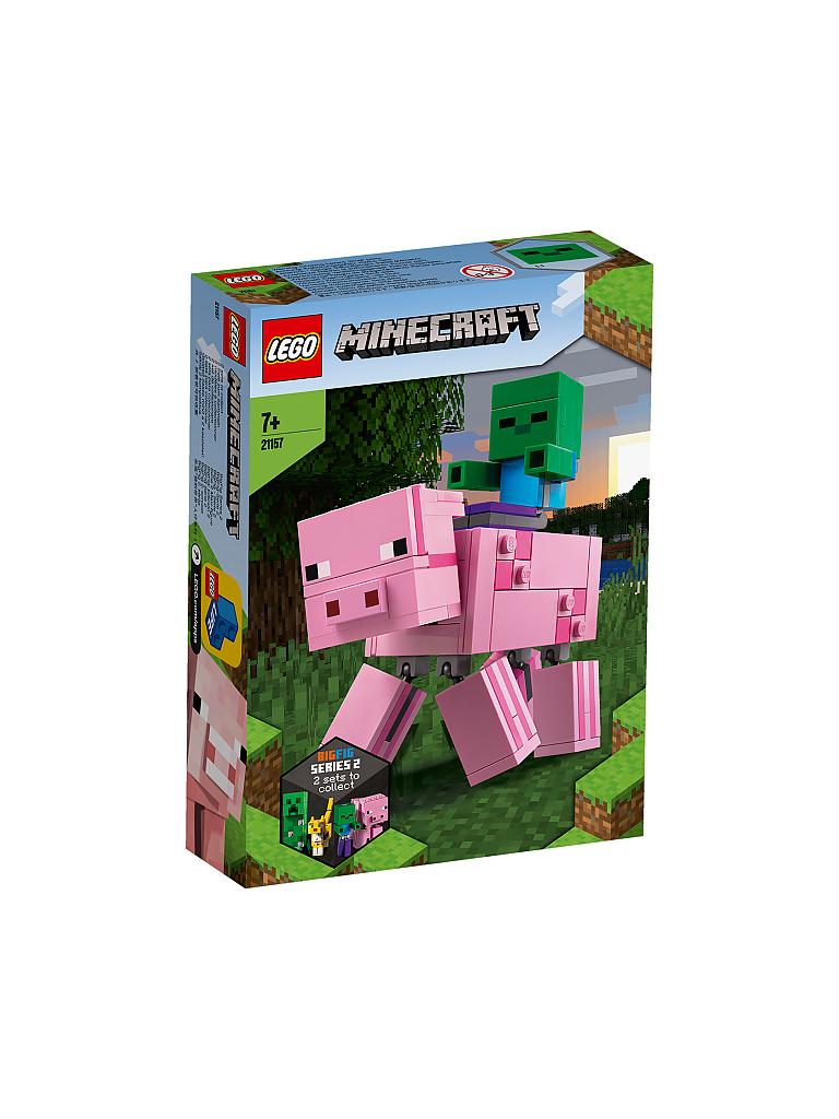 LEGO | Minecraft - BigFig Schwein mit Zombiebaby 21157 | keine Farbe