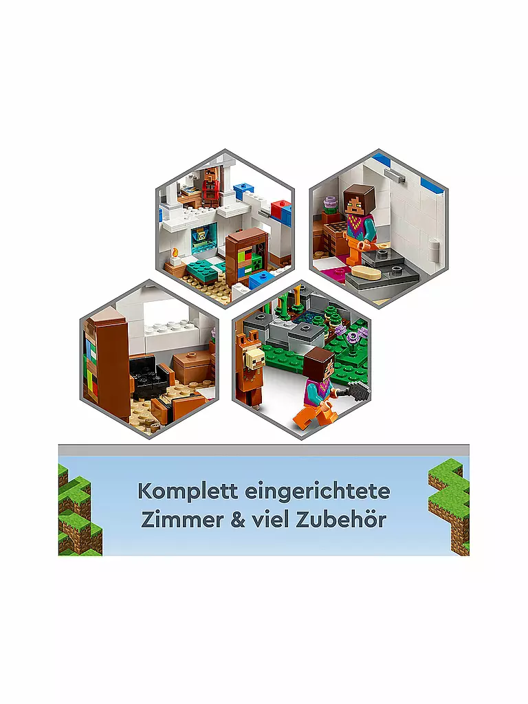 LEGO | Minecraft - Das Lamadorf 21188 | keine Farbe