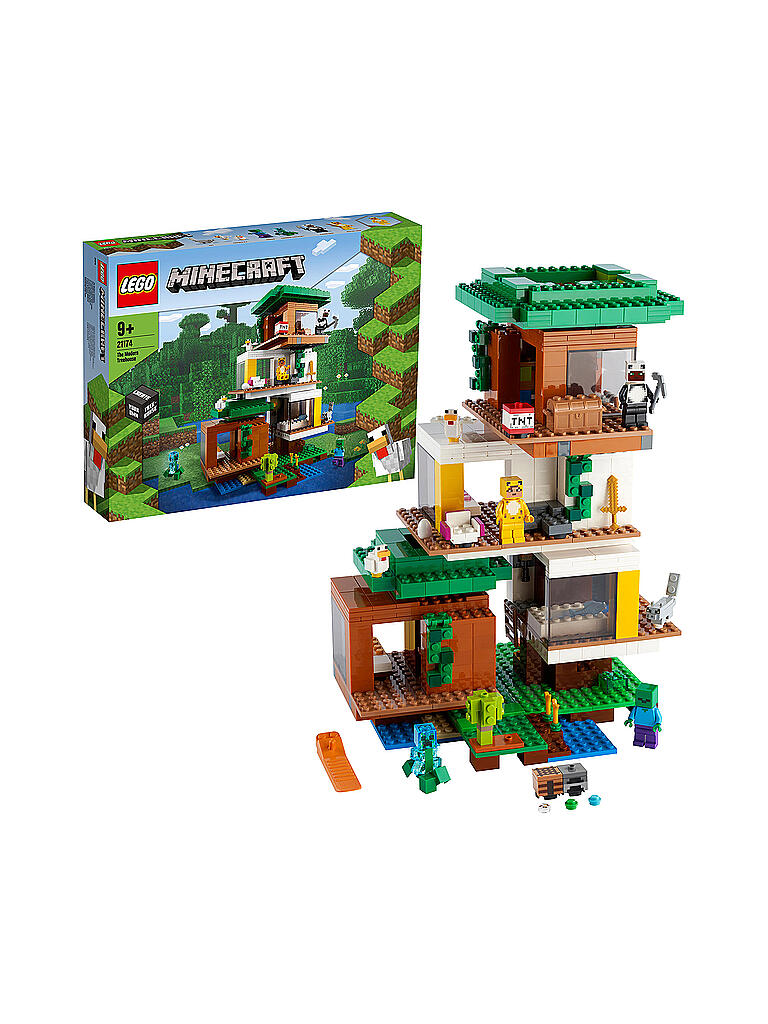 LEGO | Minecraft - Das moderne Baumhaus 21174 | keine Farbe