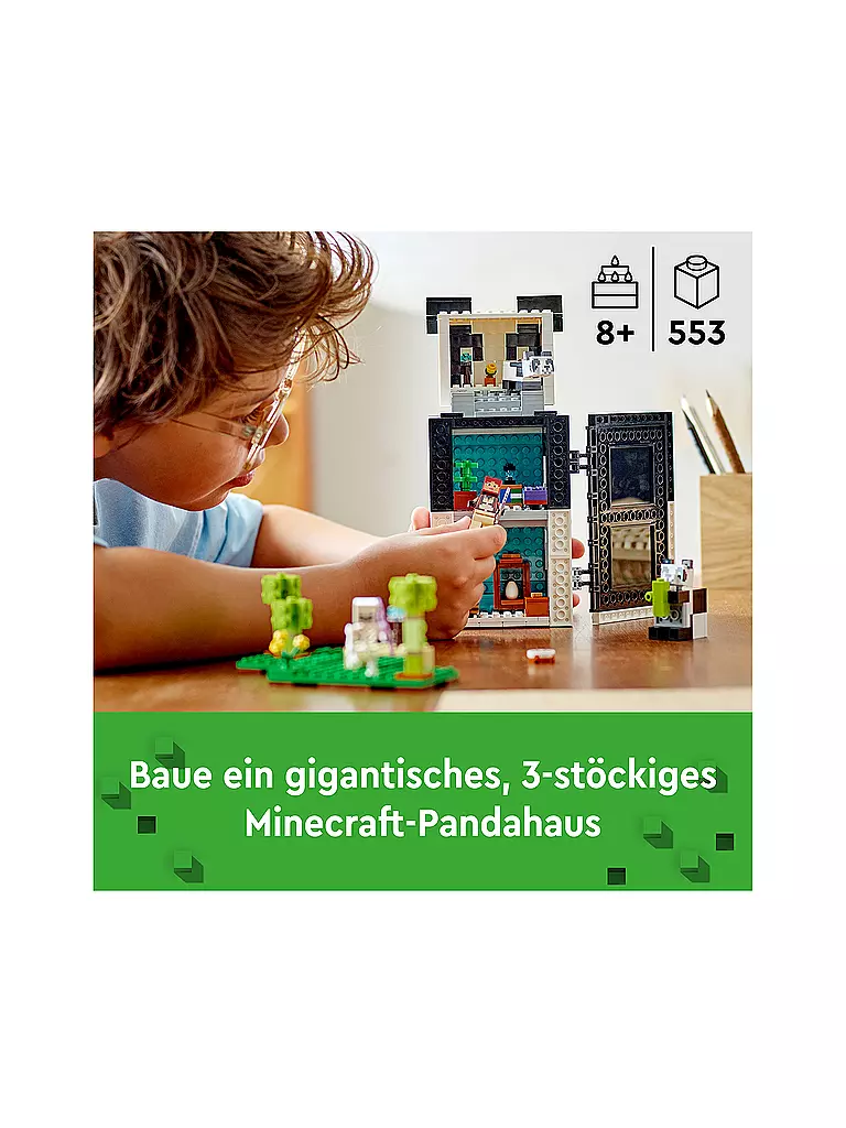 LEGO | Minecraft - Das Pandahaus 21245 | keine Farbe