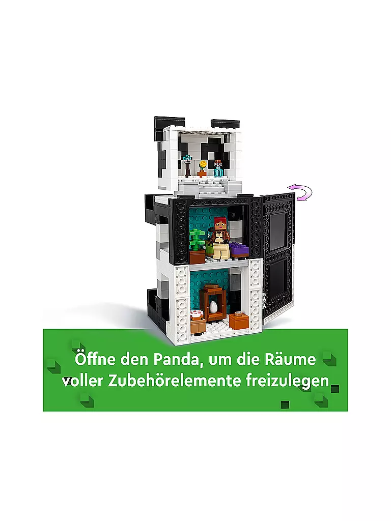 LEGO | Minecraft - Das Pandahaus 21245 | keine Farbe