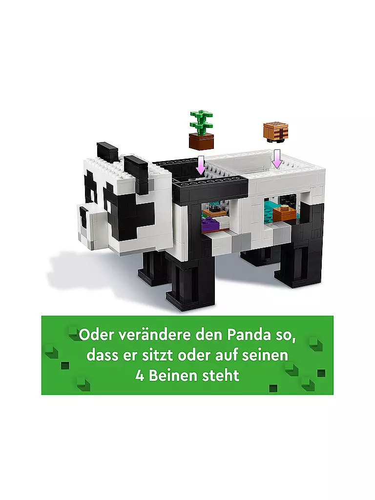 LEGO | Minecraft - Das Pandahaus 21245 | keine Farbe