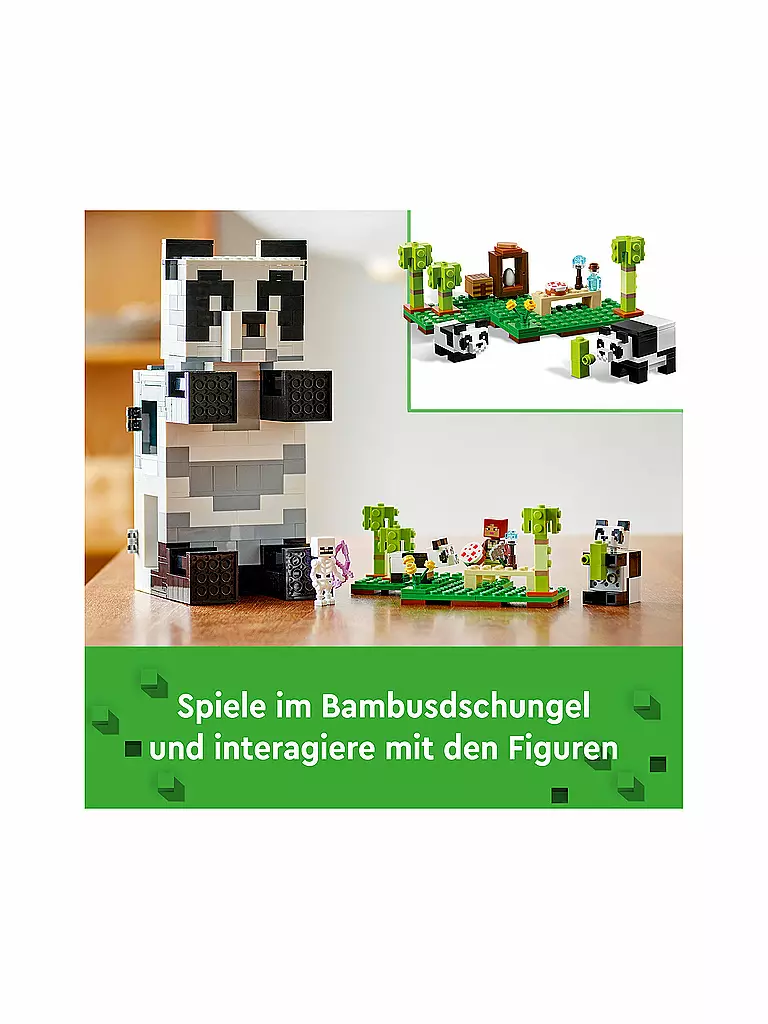 LEGO | Minecraft - Das Pandahaus 21245 | keine Farbe
