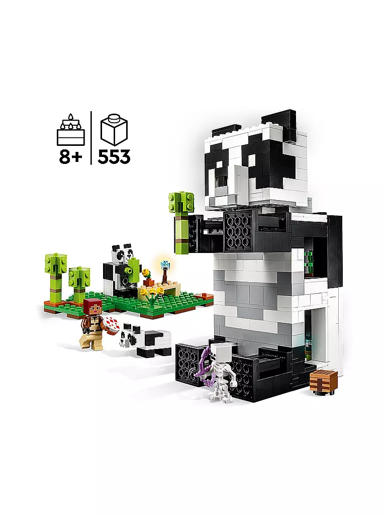 LEGO | Minecraft - Das Pandahaus 21245 | keine Farbe