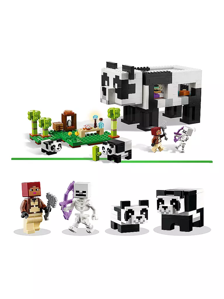 LEGO | Minecraft - Das Pandahaus 21245 | keine Farbe