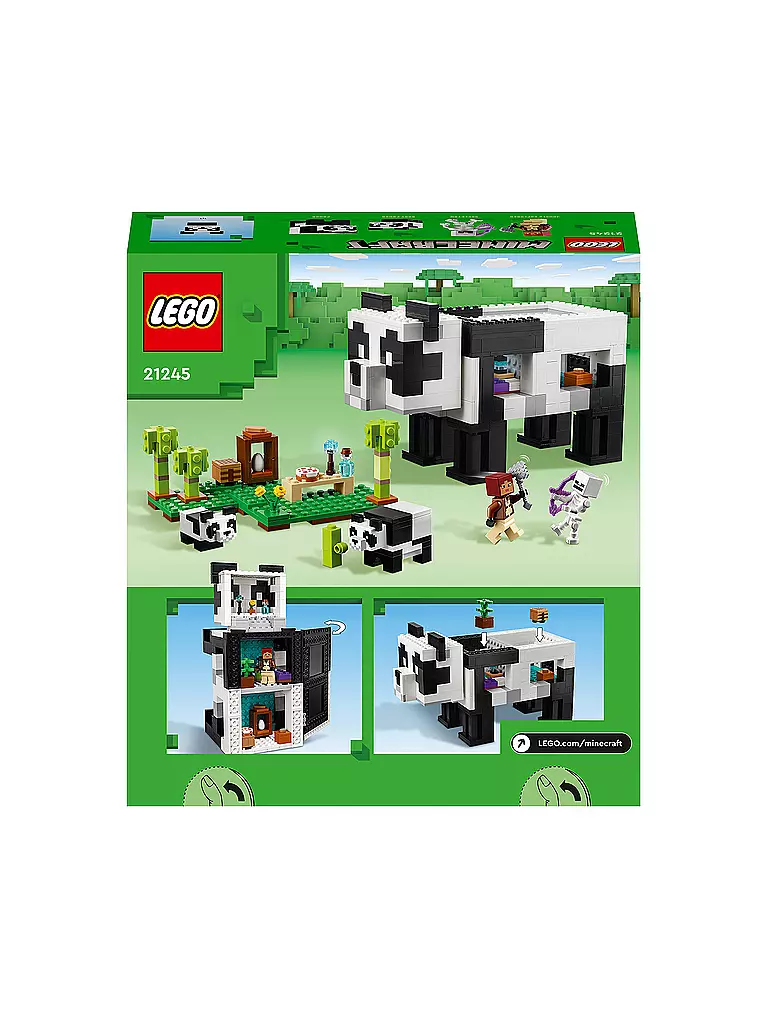 LEGO | Minecraft - Das Pandahaus 21245 | keine Farbe