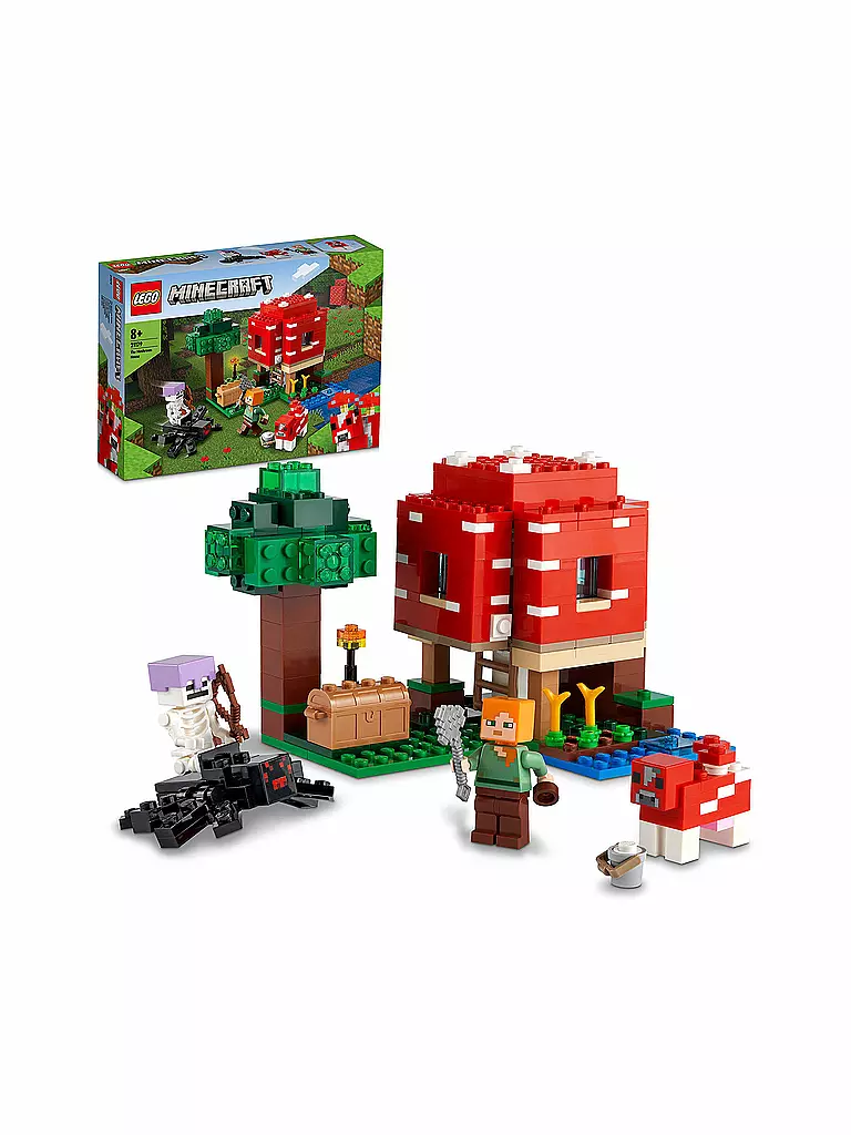 LEGO | Minecraft - Das Pilzhaus 21179 | keine Farbe