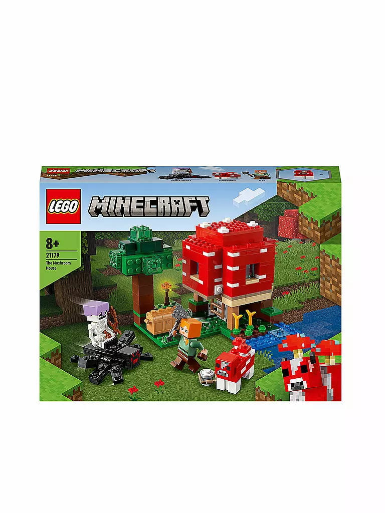 LEGO | Minecraft - Das Pilzhaus 21179 | keine Farbe