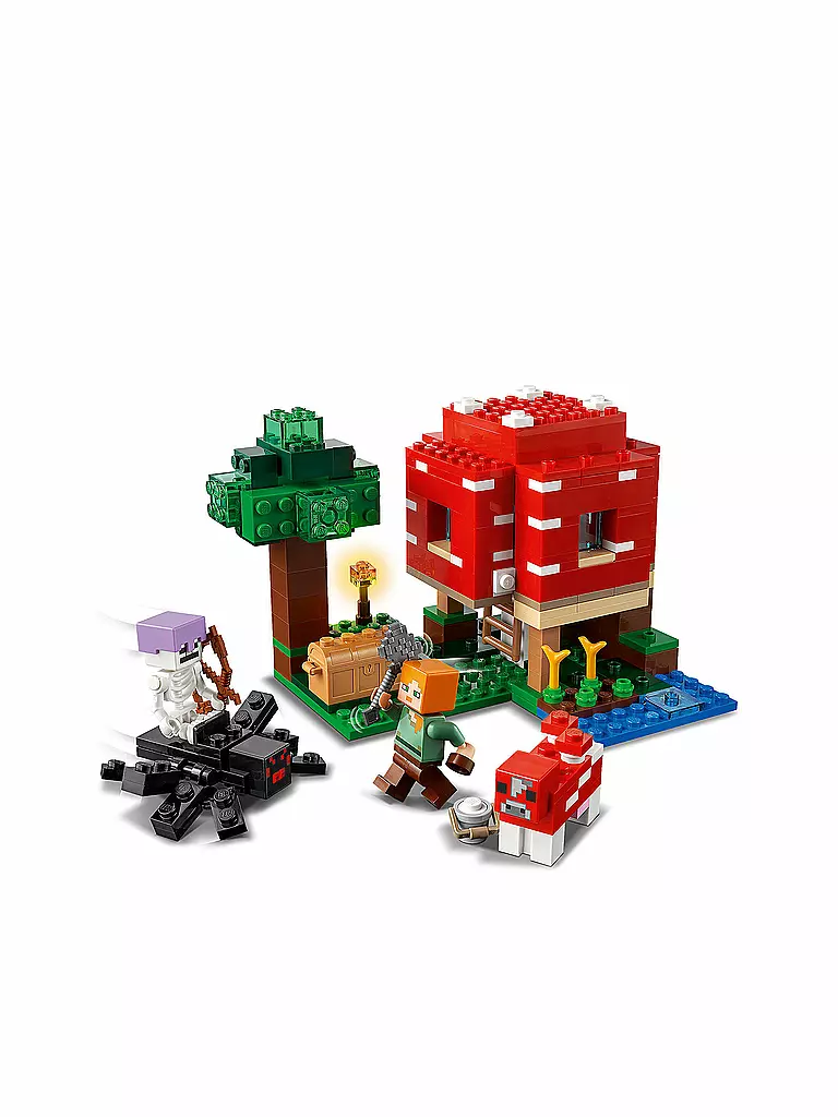 LEGO | Minecraft - Das Pilzhaus 21179 | keine Farbe